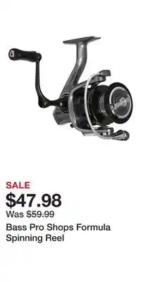 Cabela's Bass Pro Shops Formula Spinning Reel offer