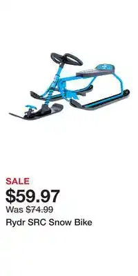 Cabela's Rydr SRC Snow Bike offer