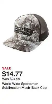 Cabela's World Wide Sportsman Sublimation Mesh-Back Cap offer