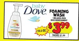 Ollie's Dove FOAMING WASH offer