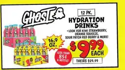 Ollie's GHOST HYDRATION DRINKS offer