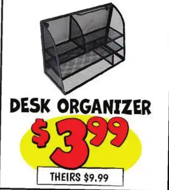 Ollie's DESK ORGANIZER offer