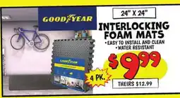 Ollie's GOOD YEAR INTERLOCKING FOAM MATS offer