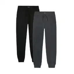 Walmart Lee Boys' Sweatpants - 2 Pack Basic Cozy Active Fleece Jogger Pants with Pockets (4-20) offer