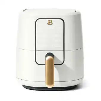 Walmart Beautiful 3 Qt Air Fryer with TurboCrisp Technology, White Icing by Drew Barrymore offer