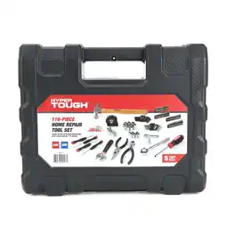 Walmart Hyper Tough 116pc Home Repair Tool Set, New, 11inX13inX3in 6.06lb offer