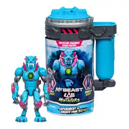 Walmart MrBeast Lab Mutators Iconic Panther Action Figure, Mutate the Ultimate Beast, Ages 5+ offer