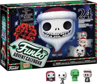 Walmart Gomind Advent Calendar: The Nightmare Before Christmas - 24 Pocket Pop! Vinyl Figures (2024) offer