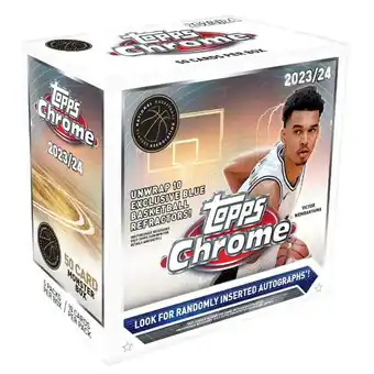 Walmart 2023-24 Topps Chrome Basketball Monster Box offer