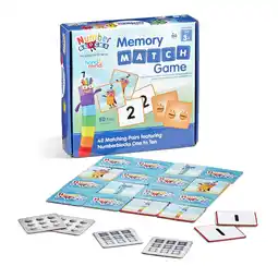 Walmart hand2mind Numberblocks Memory Match Game, Memory Card Game, Kids Matching Game offer