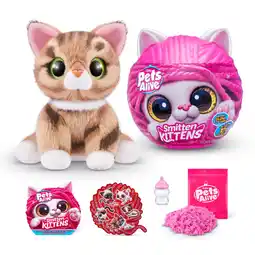 Walmart Pets Alive Smitten Kitten by ZURU Purple Capsule Cat Surpsie offer