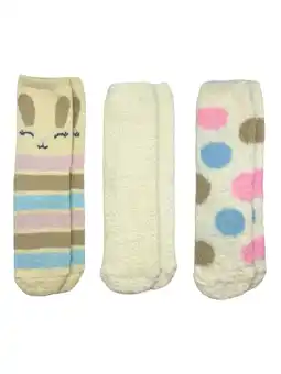 Walmart Fuzzy Babba Women's Cozy Mid-Crew Socks, Cat Fairisle, 3-Pack, Size 4-10 offer