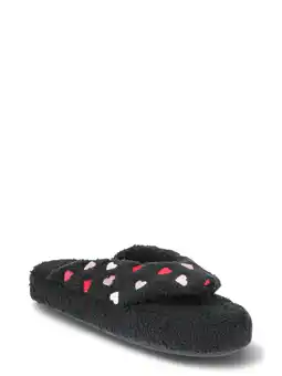 Walmart Joyspun Women's Heart Thong Slippers offer