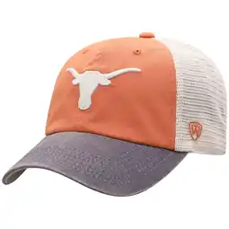 Walmart Men's Top of the World Texas Orange Texas Longhorns Offroad Trucker Snapback Hat offer