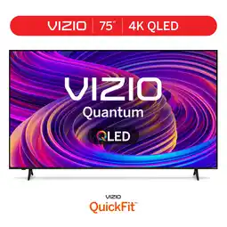 Walmart VIZIO 75 Class Quantum 4K QLED HDR Smart TV (NEW) M75Q6-L4 offer