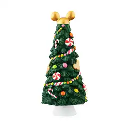 Walmart Department 56 Disney Village Mickey's Candy Tree Christmas Figurine 6.5in H offer