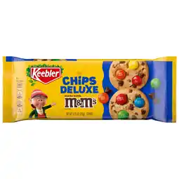 Walmart Keebler Chips Deluxe Cookies Made with M&Ms, Chocolate Chip Cookies, 9.75 oz offer