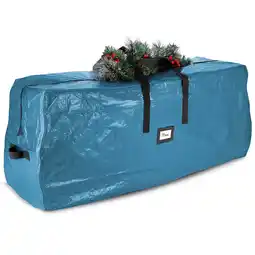 Walmart Hearth & Harbor Plastic Christmas Tree Storage Bag with Handles, Fits up to 9 ft Holiday Trees offer