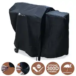 Walmart KingChii BBQ Grill Smoker Cover - Fits for KingChii HWPG 456A/B/C Wood Pellet Grills offer