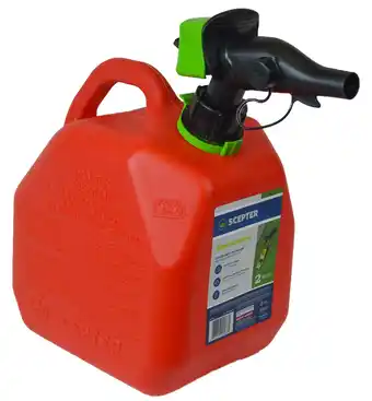 Walmart 2-GL Scepter SmartControl Gas Can Height 14, Length 9.70, Weight 1.31 Pounds. Fuel Type Gas. Red offer