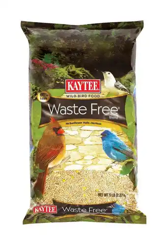 Walmart Kaytee Waste Free Songbird Hulled Sunflower Seed Wild Bird Food 5 lb offer