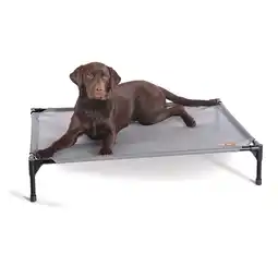 Walmart K&H Pet Products All Weather Pet Cot Gray Large 42 X 30 X 7 Inches offer