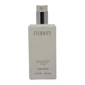 Walmart Calvin Klein Eternity - 6.7 oz - Luxurious Body Lotion offer