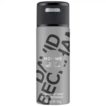 Walmart David Beckham Deodorant Spray for Men, Homme, 5 Ounce offer