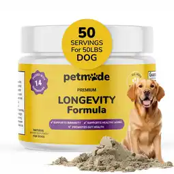 Walmart Petmade Longevity Formula offer