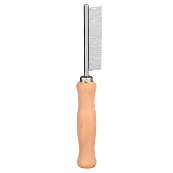 Walmart Safari Dog Flea Comb with Wooden Handle 1ea/6.5 In X 1 in offer