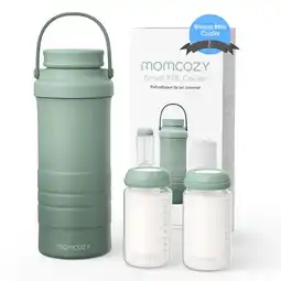 Walmart Momcozy CM001 22oz Portable Breast Milk Cooler, Green offer