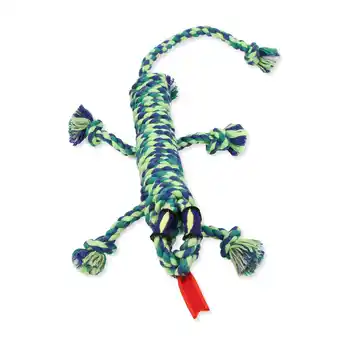 Walmart Mammoth Flossy Chews Snakebiter Iguana Cottonblend Rope Dog Toy, Medium, 16, Assorted Colors offer