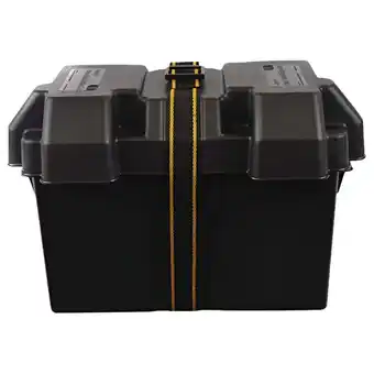 Walmart Attwood Heavy-Duty Acid-Resistant Power Guard Series 27 Vented Marine Boat Battery Box, Black offer