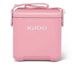 Walmart Igloo 11 QT Tag-A-Long Hard Sided Cooler, Pink offer