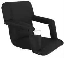 Walmart Stadium Seat for Bleachers Reclining Stadium Chair w/Back Cushion offer