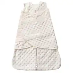 Walmart Halo Sleepsack Swaddle, Plushy Dot Velboa, Cream, Unisex, Infants, Newborn, 0-3 Months offer