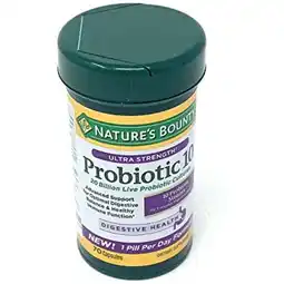 Walmart Nature's Bounty Ultra Strength Probiotic 10, 70 Capsules offer