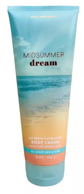 Walmart Bath & Body Works Midsummer Dream Ultimate Hydration Body Cream, 8 oz offer