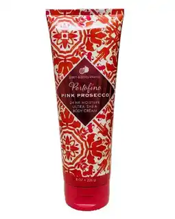 Walmart Bath & Body Works Portofina Pink Prosecco Body Cream, 8 Ounce offer