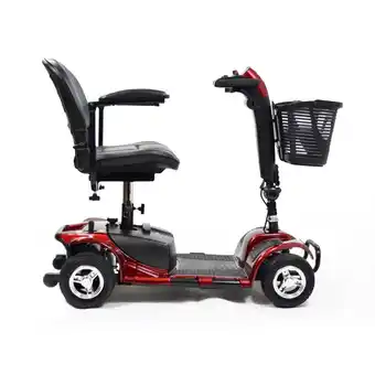 Walmart Equate Mobility 4-Wheel Motorized Power Scooter, Red offer