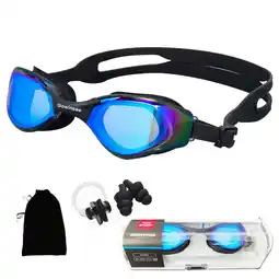 Walmart Gowinsee Swim Goggles, Comfortable Polarized Anti-Fog Swimming Goggles for Adult offer