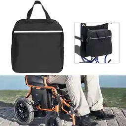 Walmart Wheelchair Armrest Side Storage Bag Wheelchair Pouch Large Capacity Pocket Black Mingyiq Inc offer