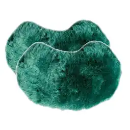 Walmart Medical Classic Sheepskin Crutch Covers | 4-Piece | Emerald | 8'x4.5' offer