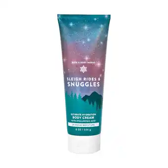 Walmart Sleigh Rides & Snuggles Body Cream 8oz--Bath and Body Works offer