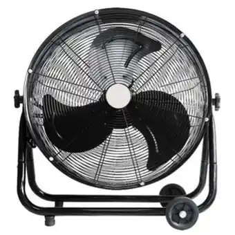 Walmart Lifesmart FGD-24Y 24 Inch Recirculating Floor Fan with Caster Wheels, Black offer