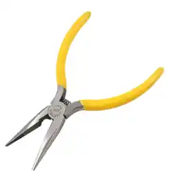 Walmart Unique Bargains Hand Tool Long Needle Nose 5 Pliers Wire Cutters Yellow offer