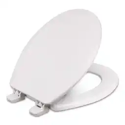 Walmart Centoco 700-001 Round Molded Wood Toilet Seat, Centocore Technology, White offer