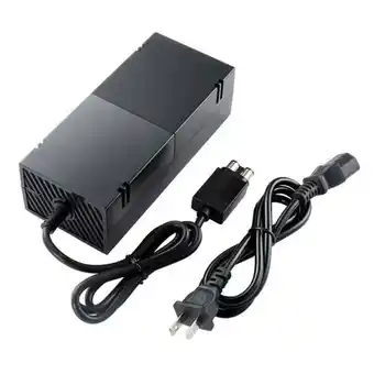 Walmart Adapter for Microsoft XBOX ONE Console - AC/DC Adapter Brick Charger Power Supply Cord Cable Black offer