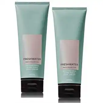 Walmart Bath & Body Works Men's Collection Hydrating Italian Bergamot Body Cream, 8 oz 2 Pack offer