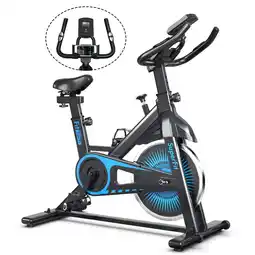 Walmart SuperFit Indoor Cycling Stationary Bike Belt Drive Adjustable Resistance offer